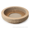 New bowl-shaped corrugated paper cat litter catnip